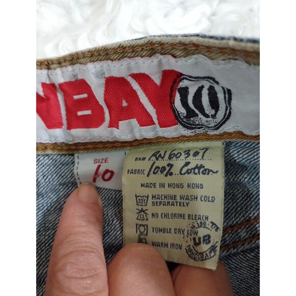 Union bay Unionbay Boys Size 10 Light Wash Straight Leg Jeans - Picture 10 of 14